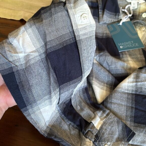 Market Spruce NWT button down shirt Sz 1Xl stitch fix - Picture 7 of 7